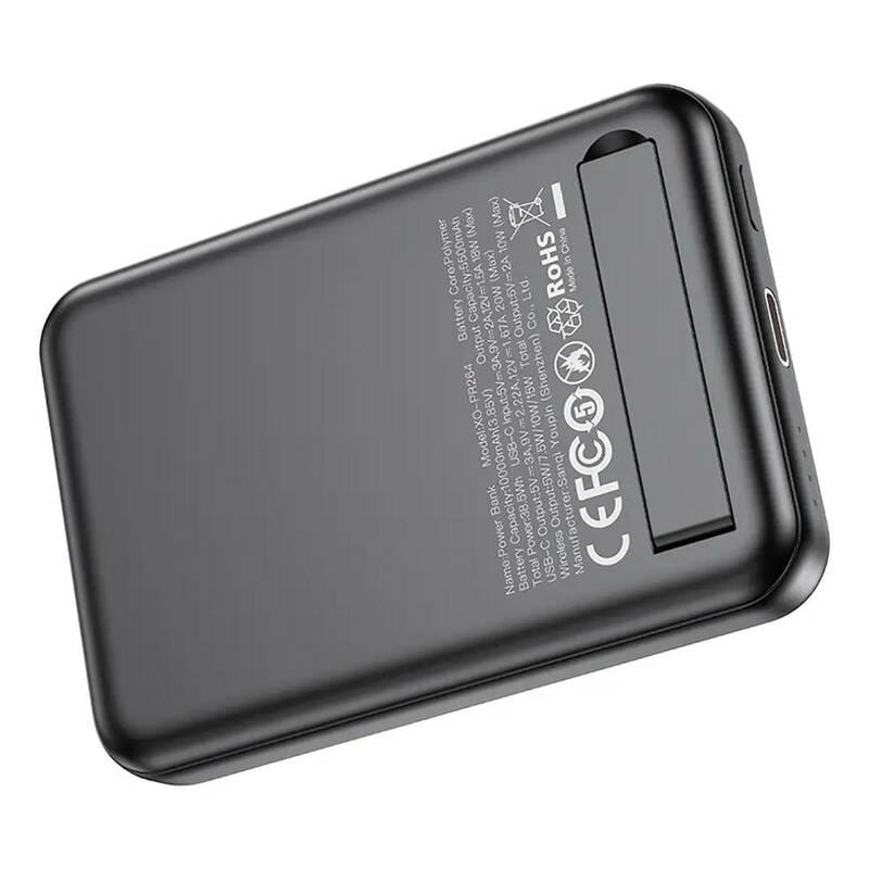Универсальная мобильная батарея XO PR264 10000mAh Black (PR264.black)