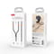 Фото - Кабель XO AUX 2х3.5 мм - USB Type-C (F/M), 1 м, Black (NB-R269B.black) | click.ua
