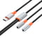 Фото - Кабель XO AUX 2х3.5 мм - USB Type-C (F/M), 1 м, Black (NB-R269B.black) | click.ua