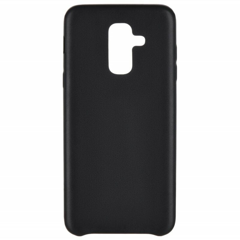 Чехол-накладка 2E Leather Case для Samsung Galaxy A6 Plus 2018 SM-A605 Black (2E-G-A6+-MCPUB)