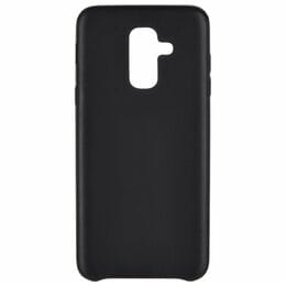 Чехол-накладка 2E Leather Case для Samsung Galaxy A6 Plus 2018 SM-A605 Black (2E-G-A6+-MCPUB)