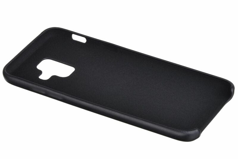 Чехол-накладка 2E Leather Case для Samsung Galaxy A6 2018 SM-A600 Black (2E-G-A6-MCPUB)