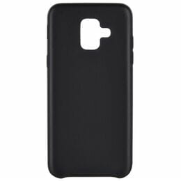 Чехол-накладка 2E Leather Case для Samsung Galaxy A6 2018 SM-A600 Black (2E-G-A6-MCPUB)