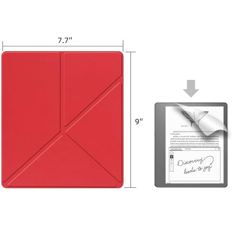 Чохол-книжка BeCover Ultra Slim Origami для Amazon Kindle Scribe 10.2" Red (712581)