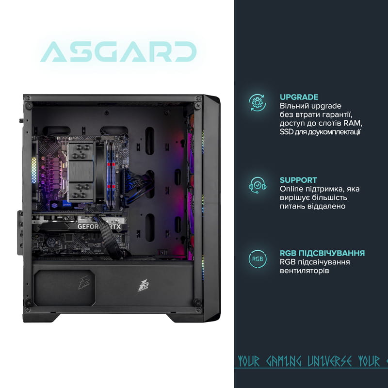 Персональный компьютер ASGARD (A84F.32.S10.46.5812)