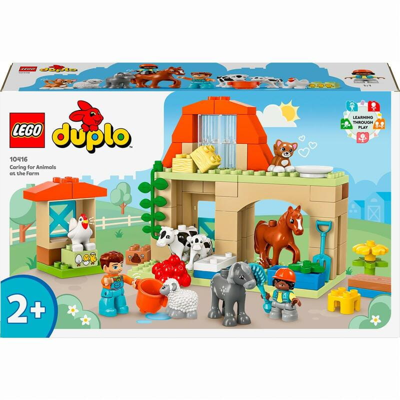 Конструктор LEGO Duplo Town Догляд за тваринами на фермі (10416)