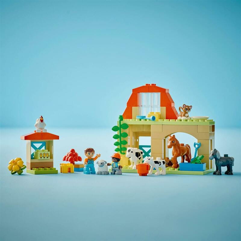 Конструктор LEGO Duplo Town Догляд за тваринами на фермі (10416)