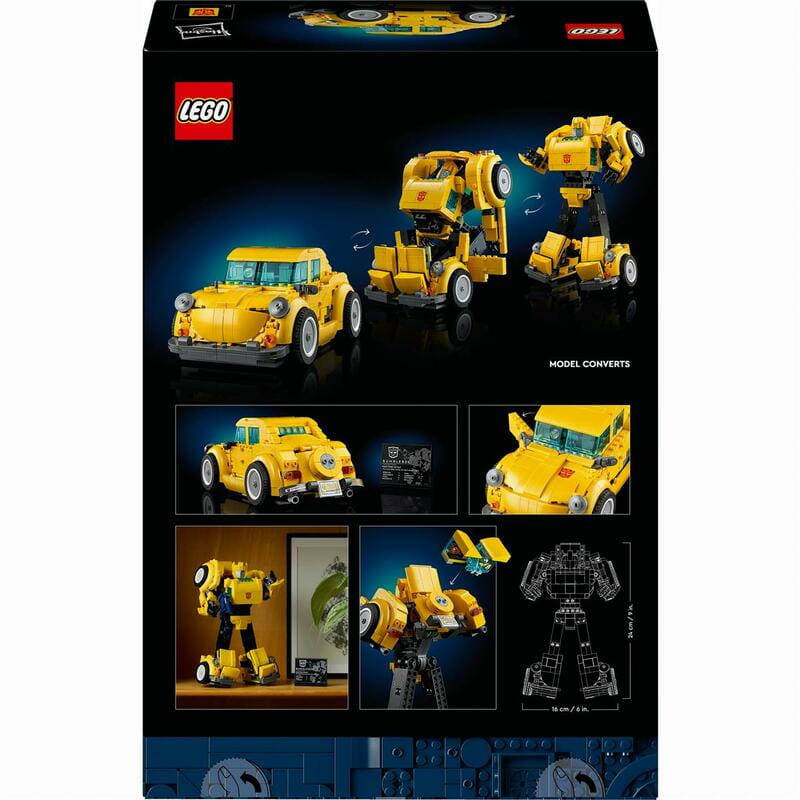 Конструктор LEGO Icons Трансформеры. Бамблби (10338)