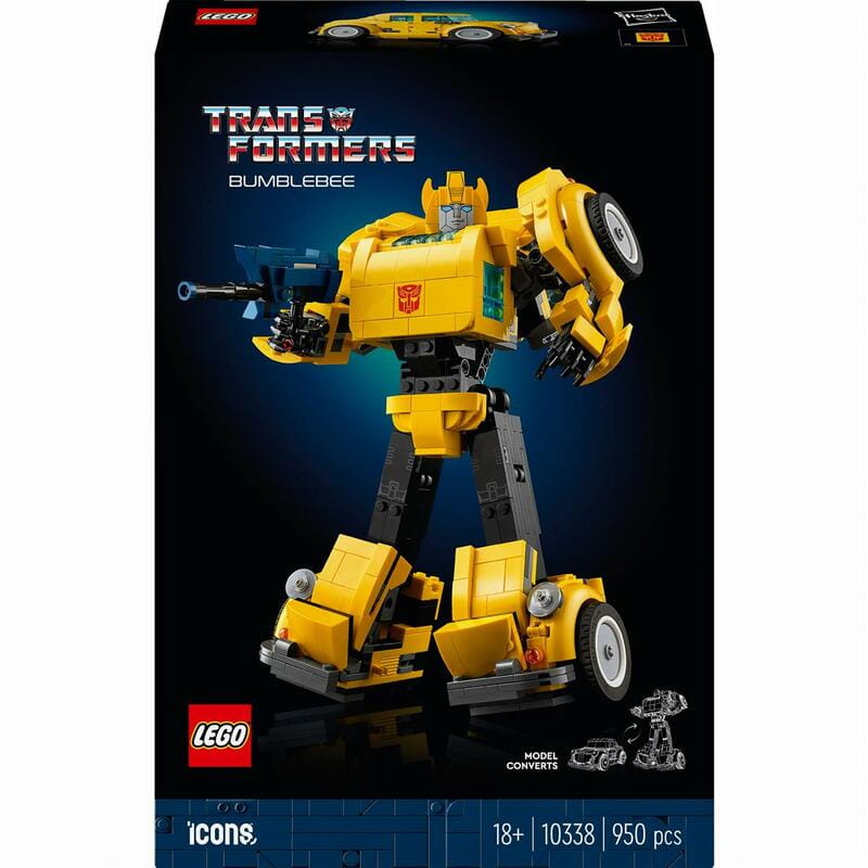 Конструктор LEGO Icons Трансформеры. Бамблби (10338)