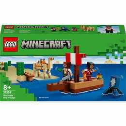 Конструктор LEGO Minecraft Путешествие на пиратском корабле (21259)