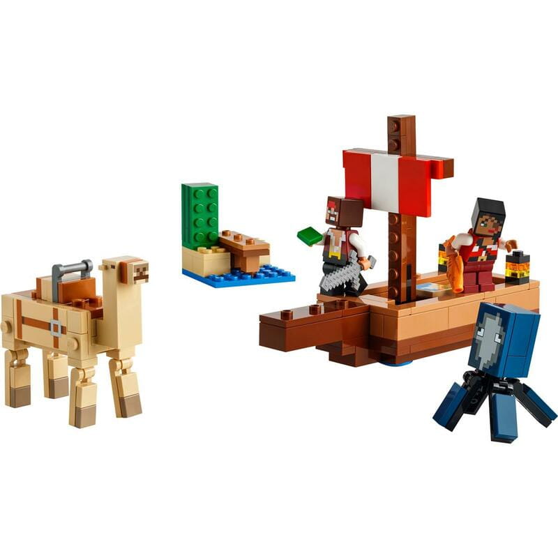 Конструктор LEGO Minecraft Путешествие на пиратском корабле (21259)
