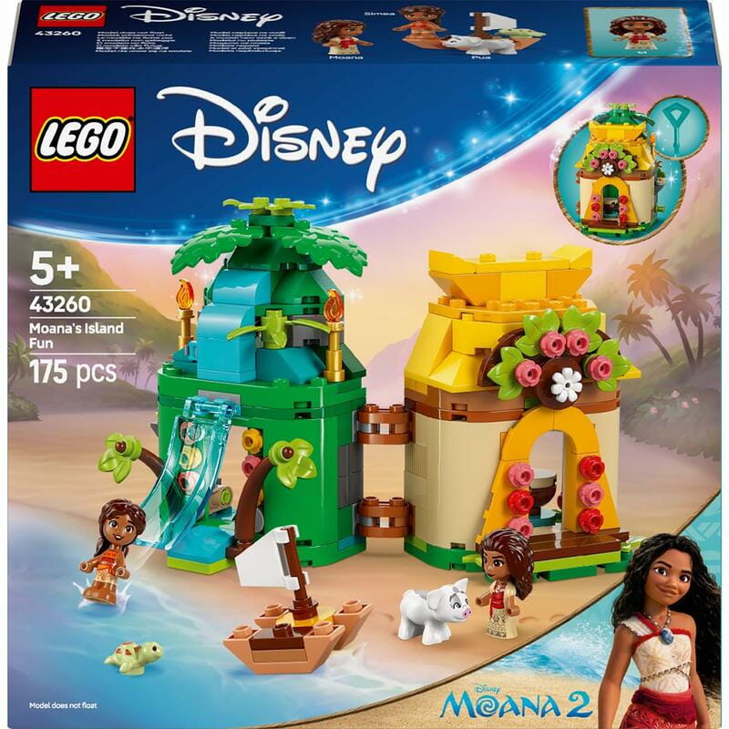 Конструктор LEGO Disney Островные развлечения Ваяны (43260)
