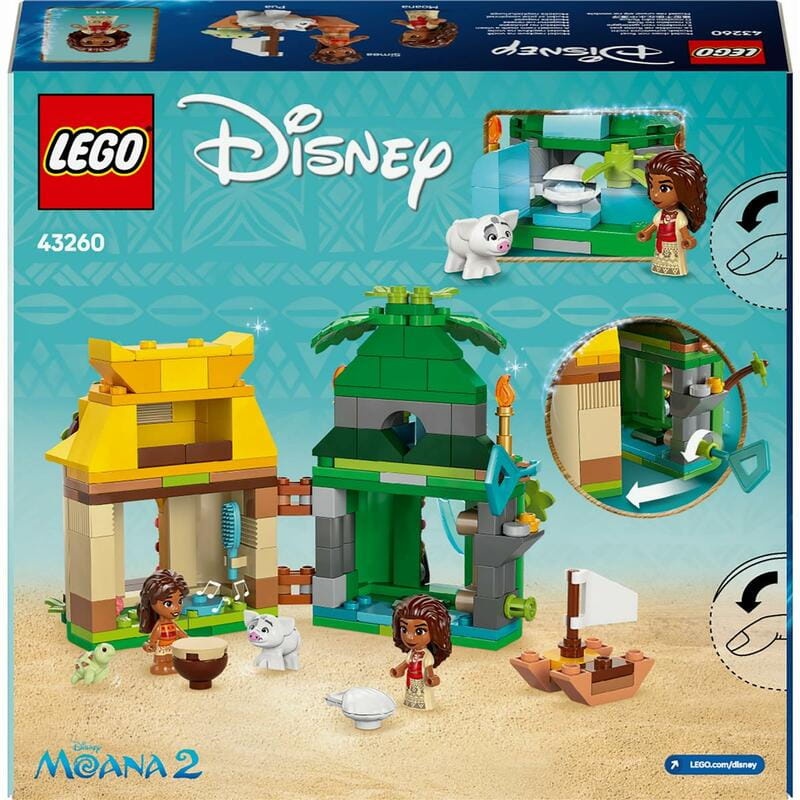 Конструктор LEGO Disney Островные развлечения Ваяны (43260)