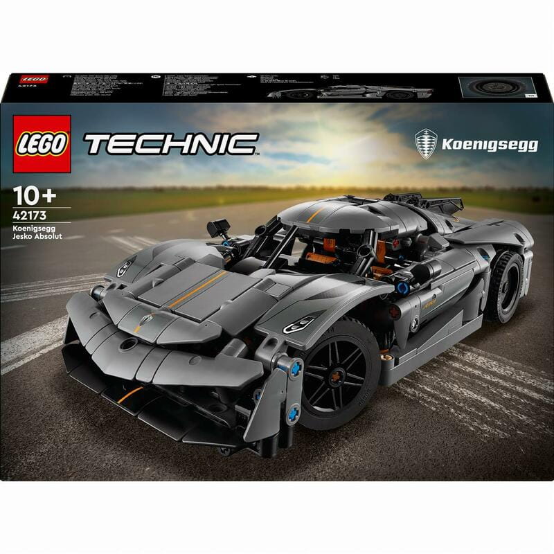 Конструктор LEGO Technic Koenigsegg Jesko Absolut - Сірий гіперкар (42173)