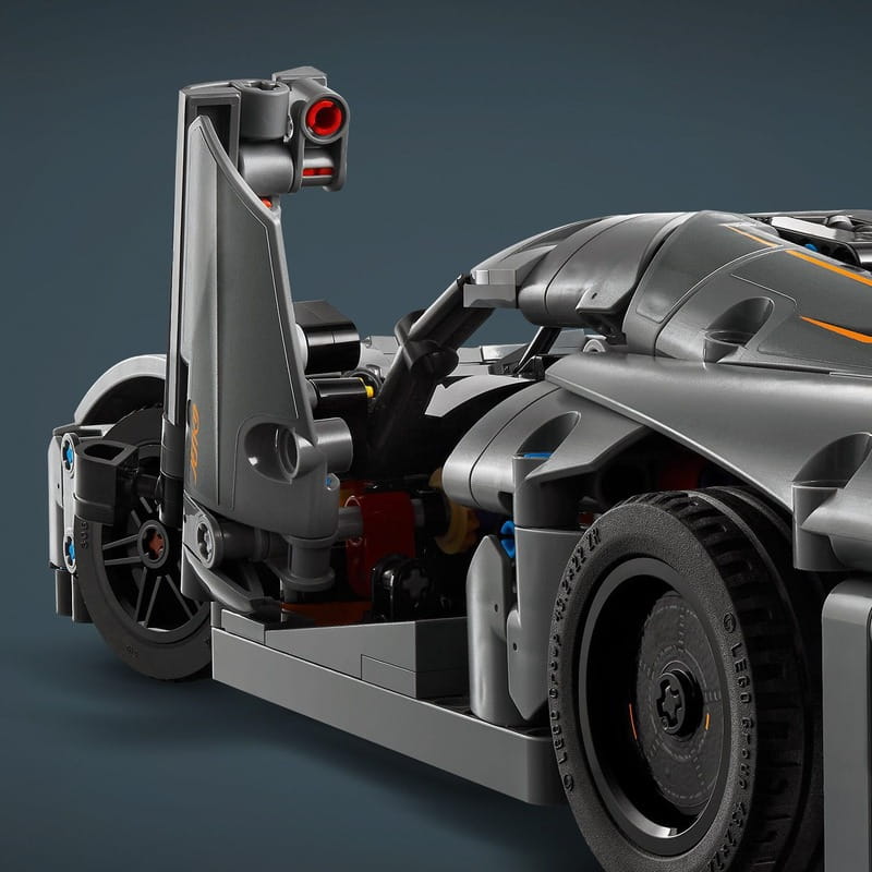 Конструктор LEGO Technic Koenigsegg Jesko Absolut - Сірий гіперкар (42173)