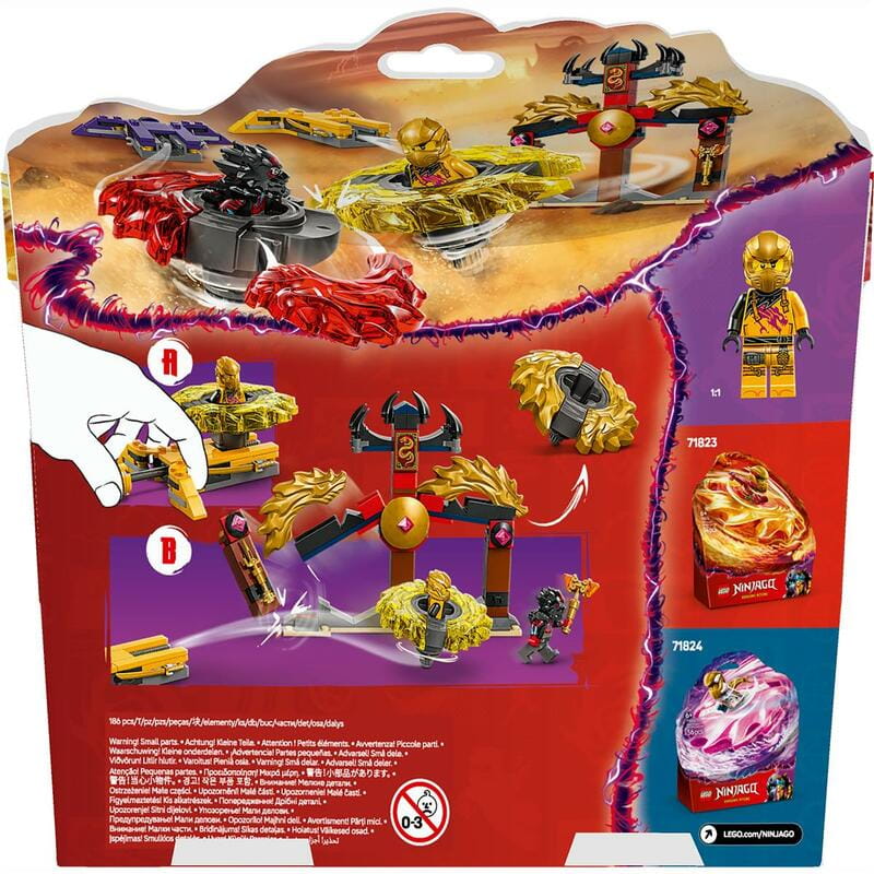 Конструктор LEGO Ninjago Бойовий набір дракона Спін-джитсу (71826)