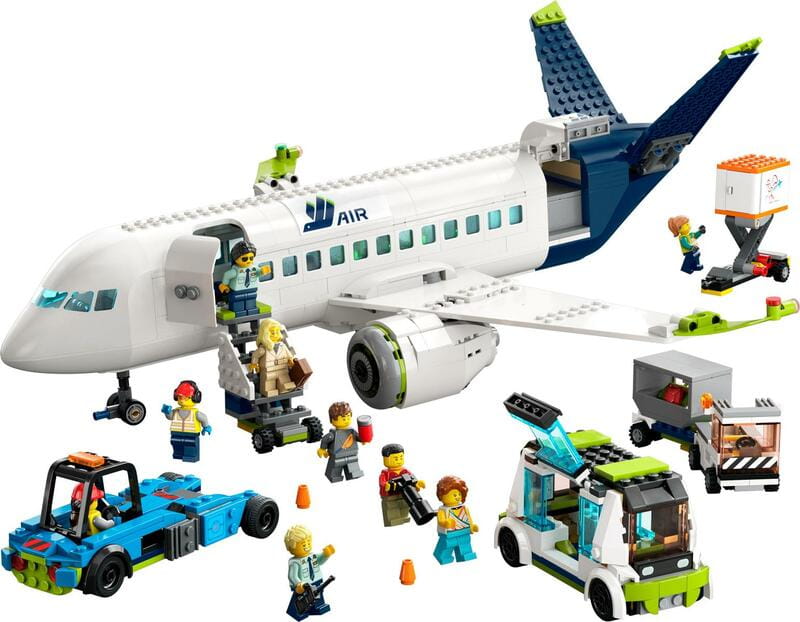 Конструктор LEGO City Пасажирський літак (60367)