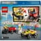 Фото - Конструктор LEGO City «Піца-авто проти пожежної машини» Набір перегонів (60458) | click.ua
