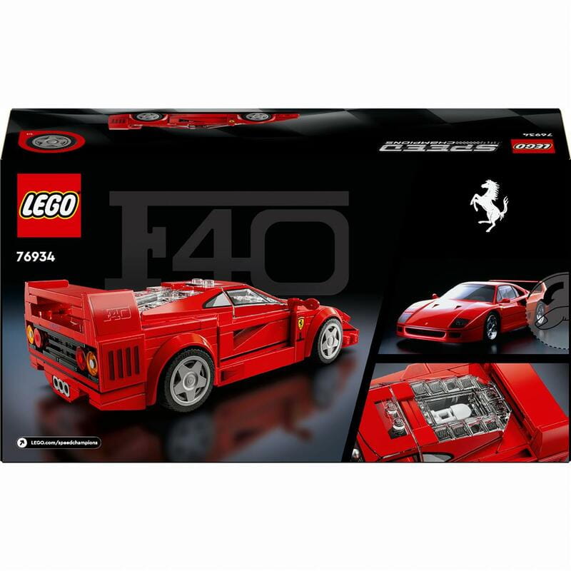 Конструктор LEGO Speed Champions Суперкар Ferrari F40 (76934)