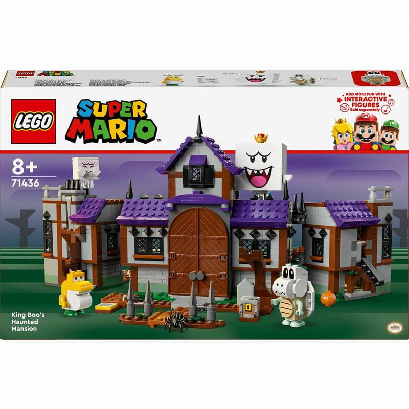Конструктор LEGO Super Mario Усадьба с привидениями Бу-короля (71436)