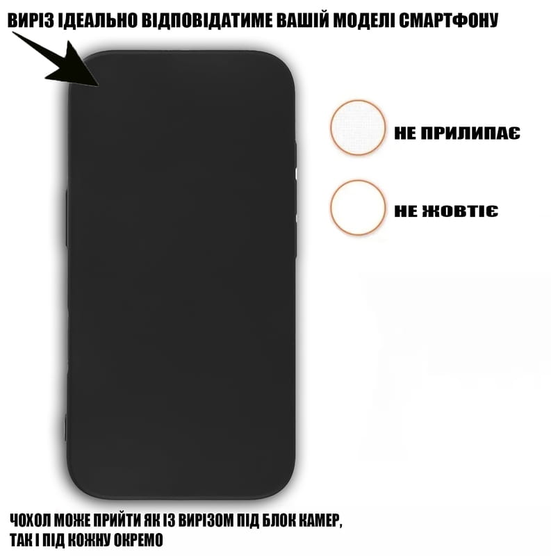 Чeхол-накладка BeCover для ZTE Nubia V60 Design Black (712775)