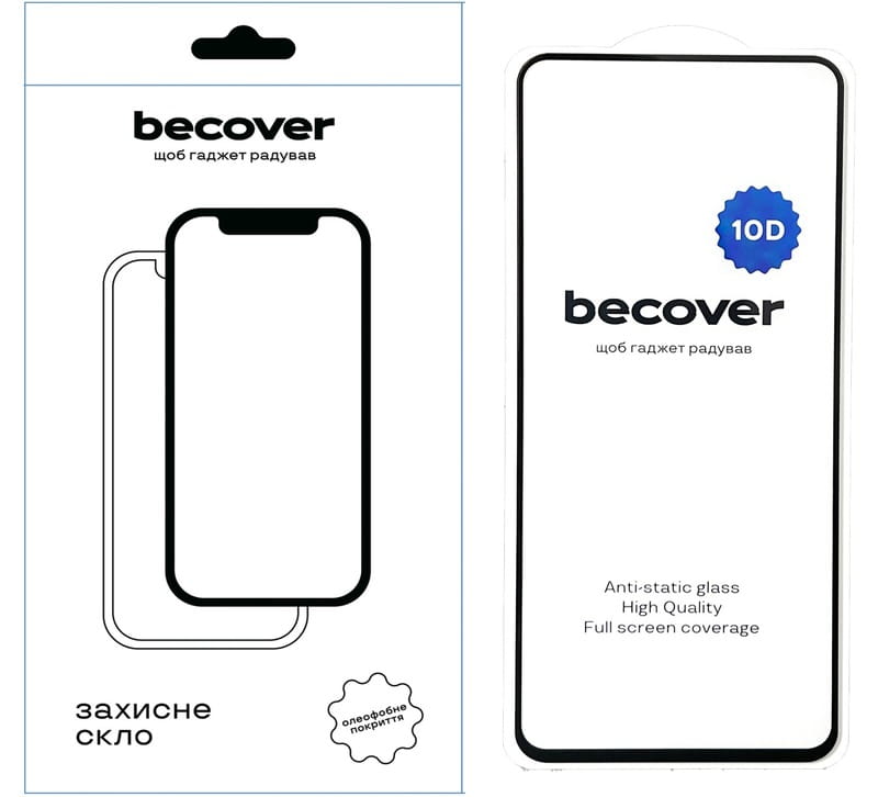 Защитное стекло BeCover для Infinix Hot 50 Pro (X6881) Black, 10D (712714)