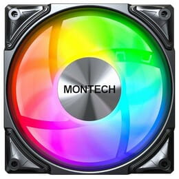 Вентилятор Montech Metal Pro 12 ARGB PWM Black