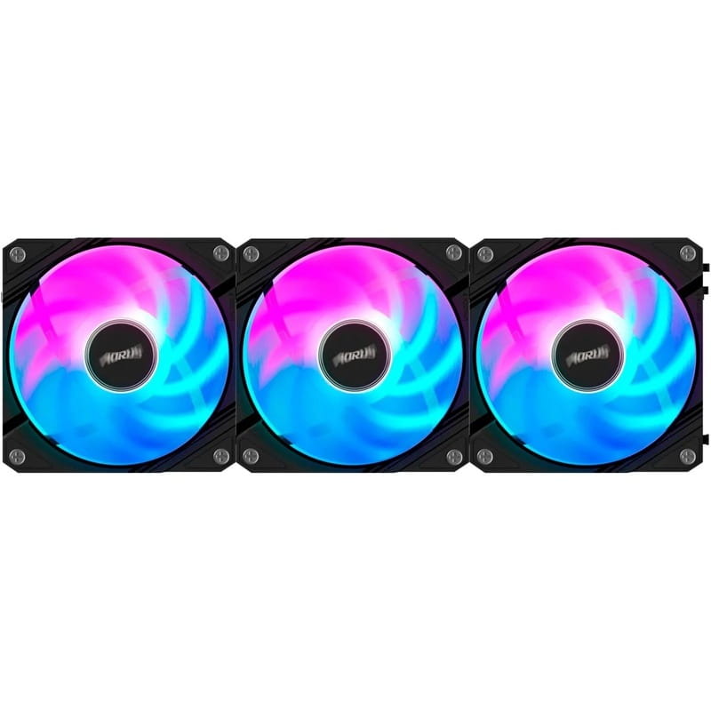 Вентилятор Gigabyte Aorus EZ Chain Fan 120 3-Pack Black (GP-ECFAN1203)