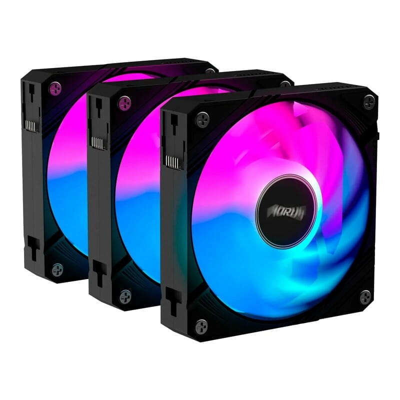 Вентилятор Gigabyte Aorus EZ Chain Fan 120 3-Pack Black (GP-ECFAN1203)