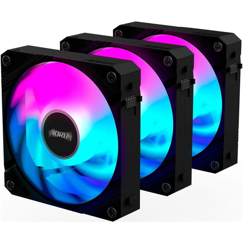 Вентилятор Gigabyte Aorus EZ Chain Fan 120 3-Pack Black (GP-ECFAN1203)