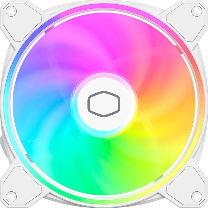 Вентилятор CoolerMaster MasterFan MF140 Halo White Edition (MFL-B4DW-16NP2-R2)