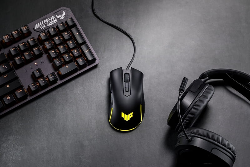 Миша Asus TUF Gaming M3 Gen II Black (90MP0320-BMUA00) + Ігрова поверхня Asus TUF Gaming P1 Black (90MP02G0-BPUA00)