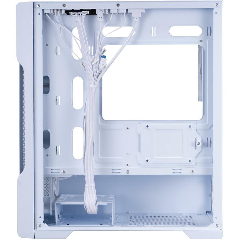 Корпус 1stPlayer T3-WH-4F1-W White без БП