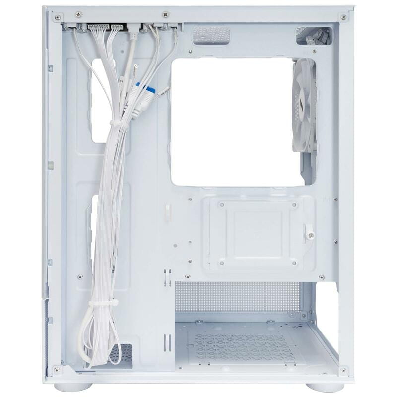 Корпус 1stPlayer Mi2-A-WH-2F7R-W-1F7-W White без БЖ