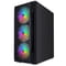 Фото - Корпус 1stPlayer X5-BK-4F1 Black 750W (X5-BK-4F1-PS-750FK-EU) | click.ua