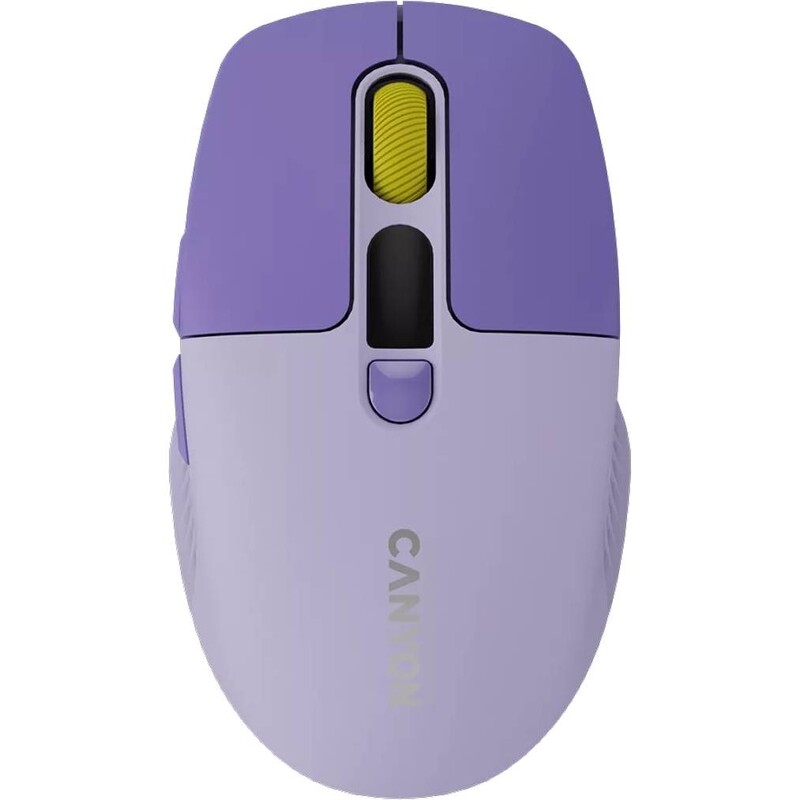Миша бездротова Canyon MW-26 LCD Silent Dual Mode Violet (CNS-CMSW26V)