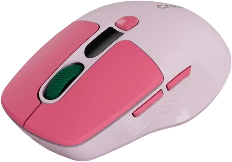 Миша бездротова Canyon MW-26 LCD Silent Dual Mode Pink (CNS-CMSW26P)
