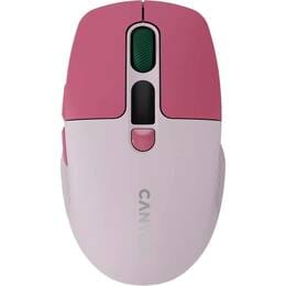 Мышь беспроводная Canyon MW-26 LCD Silent Dual Mode Pink (CNS-CMSW26P)