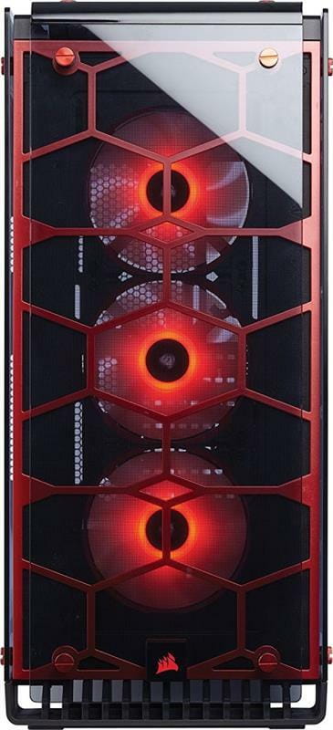 Корпус Corsair Crystal 570X RGB Red (CC-9011111-WW) без БП