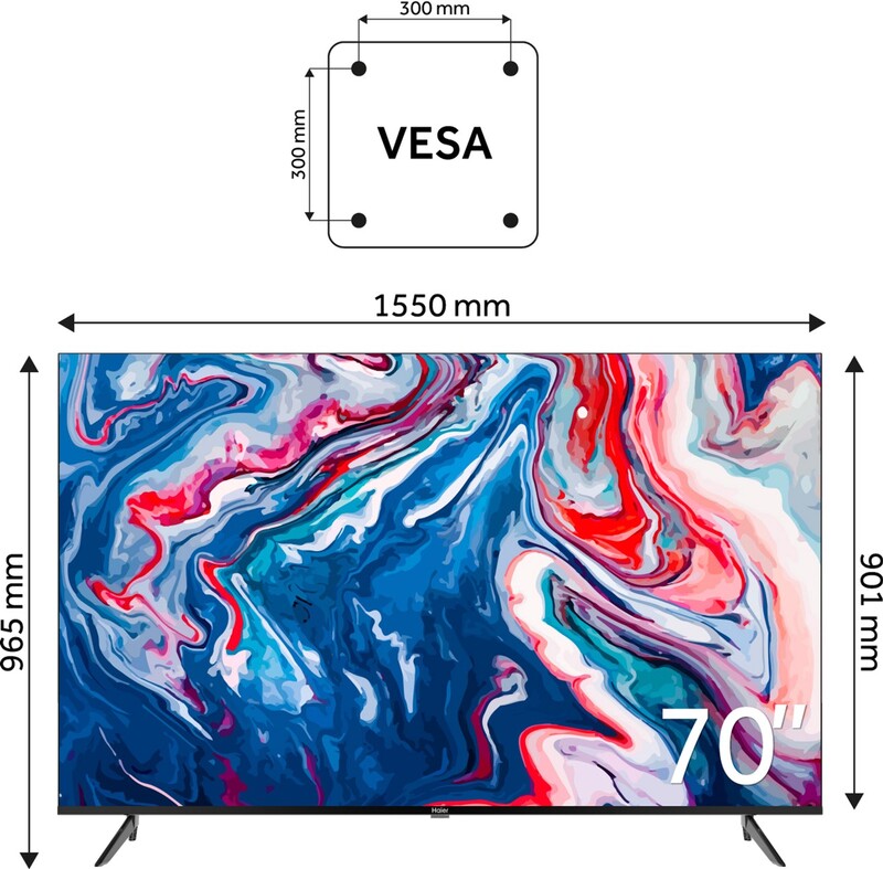 Телевизор Haier H70K801UG