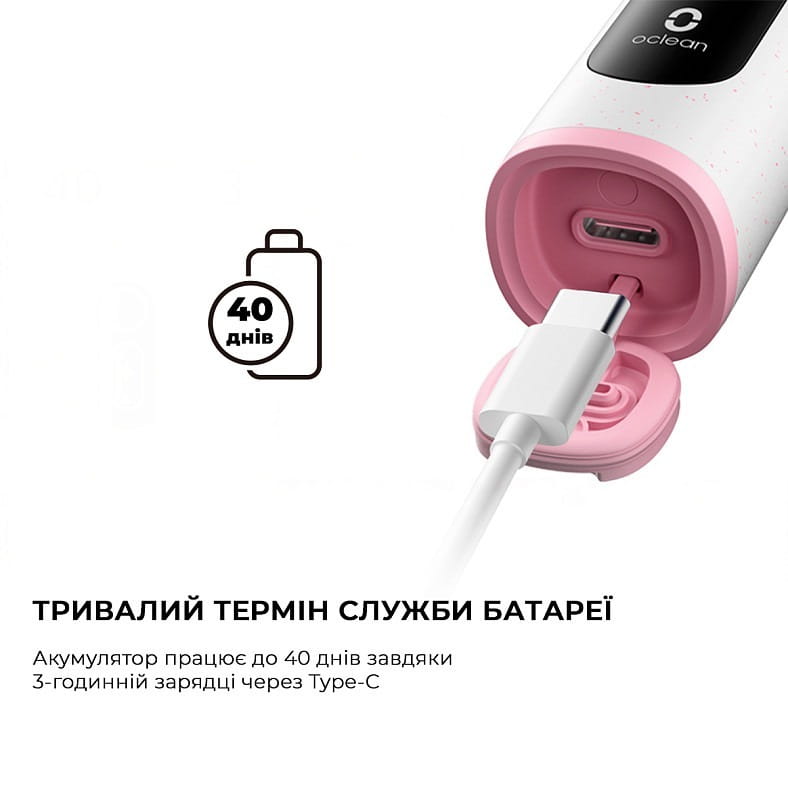 Умная зубная электрощетка Oclean X Lite Grey (6970810555981)