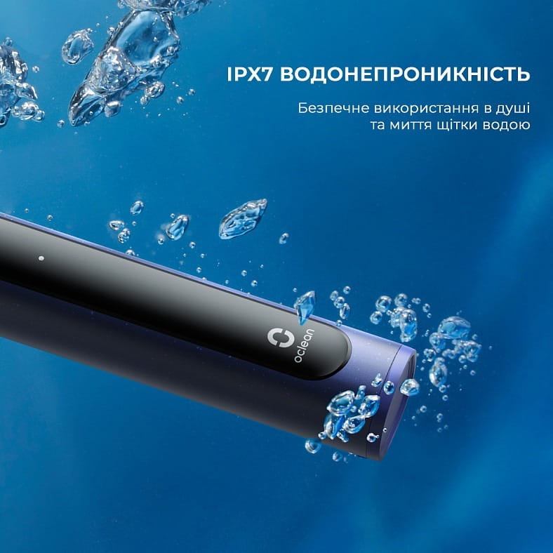 Умная зубная электрощетка Oclean X Lite Blue (6970810555974)