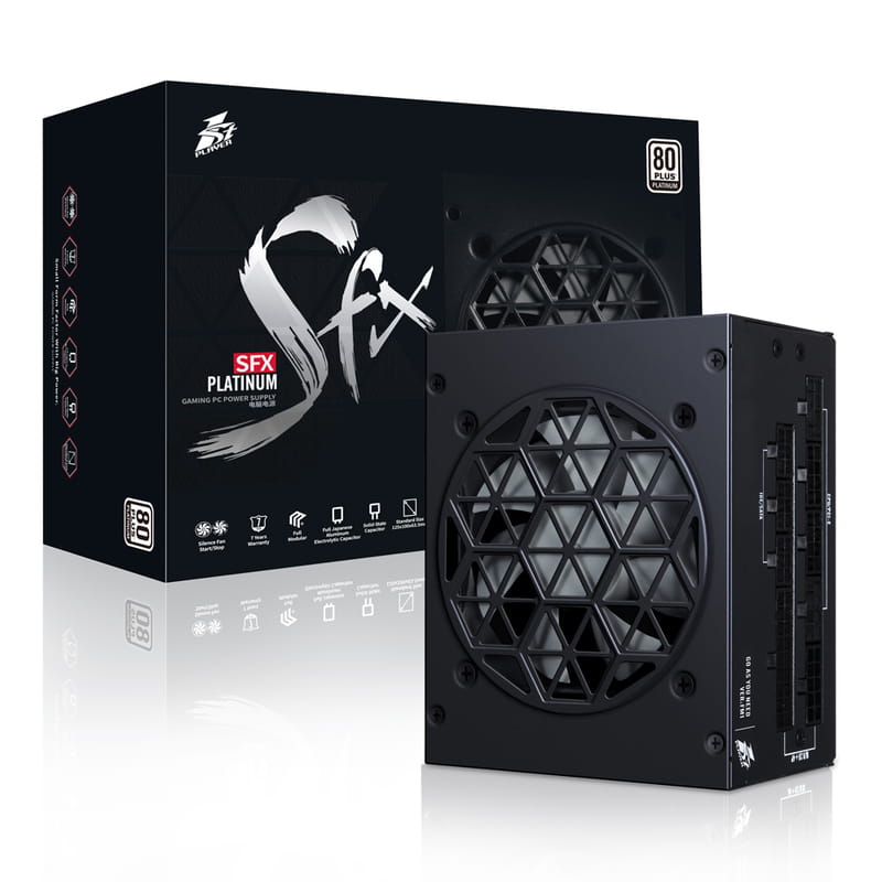 Блок питания 1stPlayer PS-650SFX (SFX-GLD-650-BK-EU) 650W