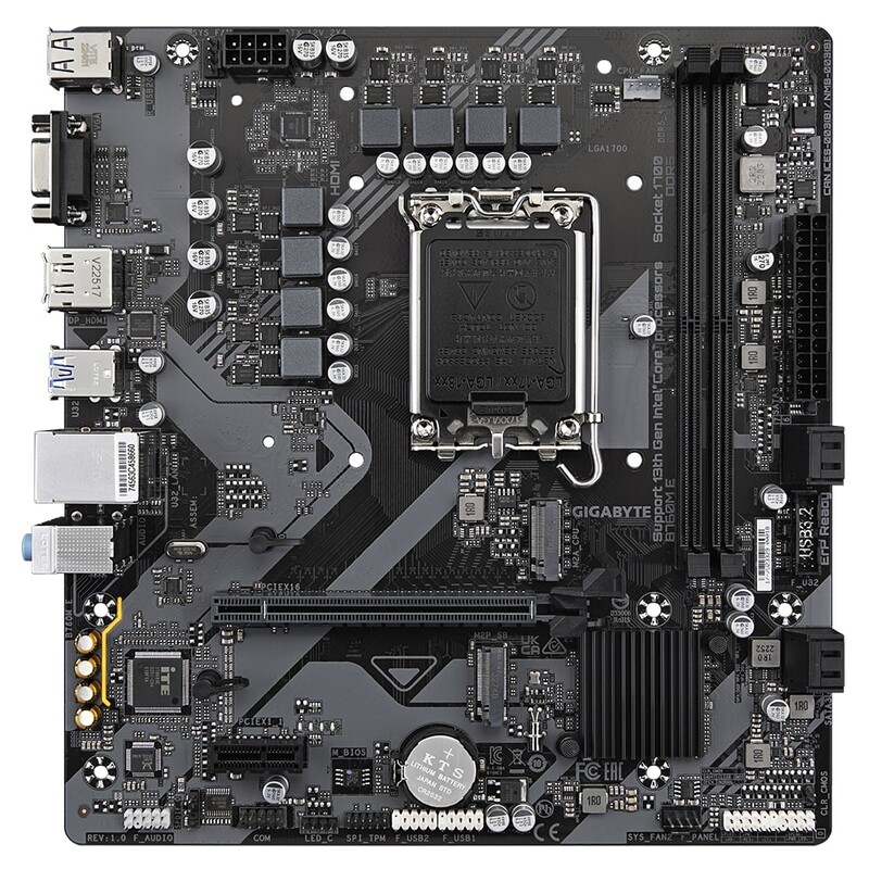 Материнская плата Gigabyte B760M E Socket 1700