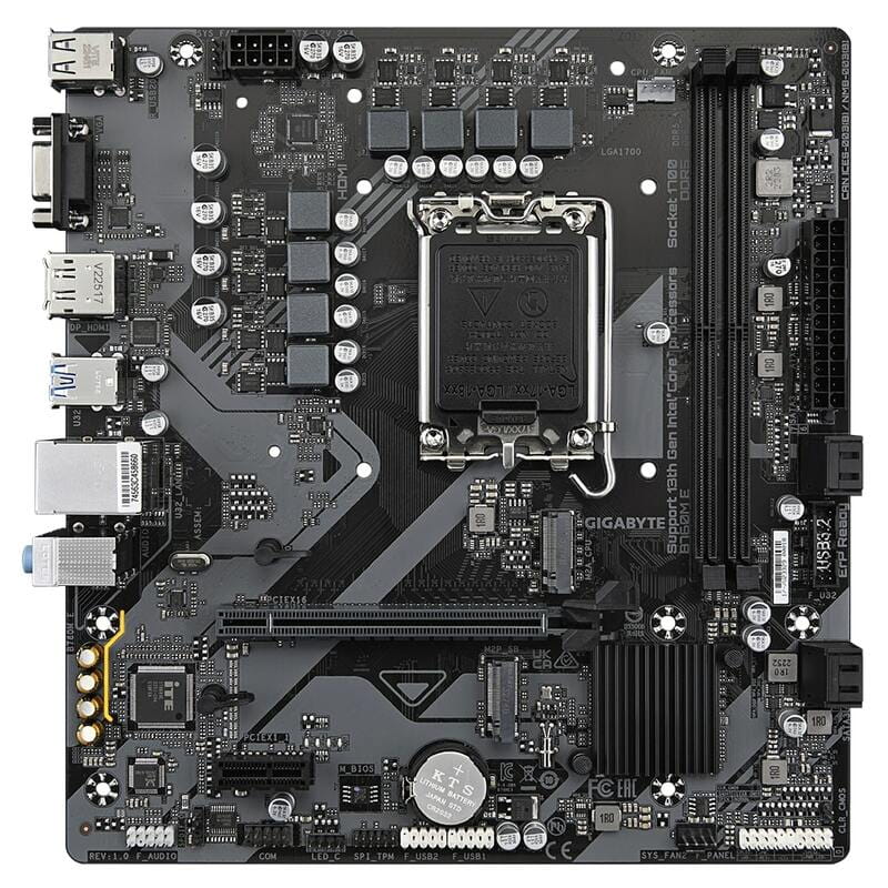 Материнская плата Gigabyte B760M E Socket 1700