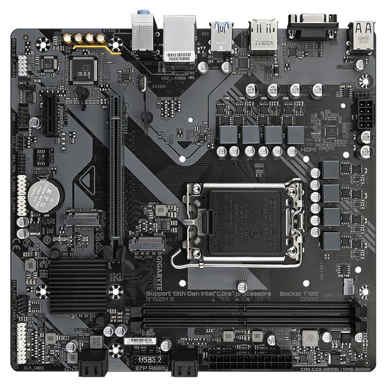 Материнская плата Gigabyte B760M E Socket 1700