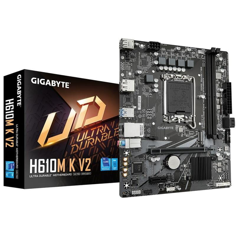 Материнська плата Gigabyte H610M K V2 Socket 1700