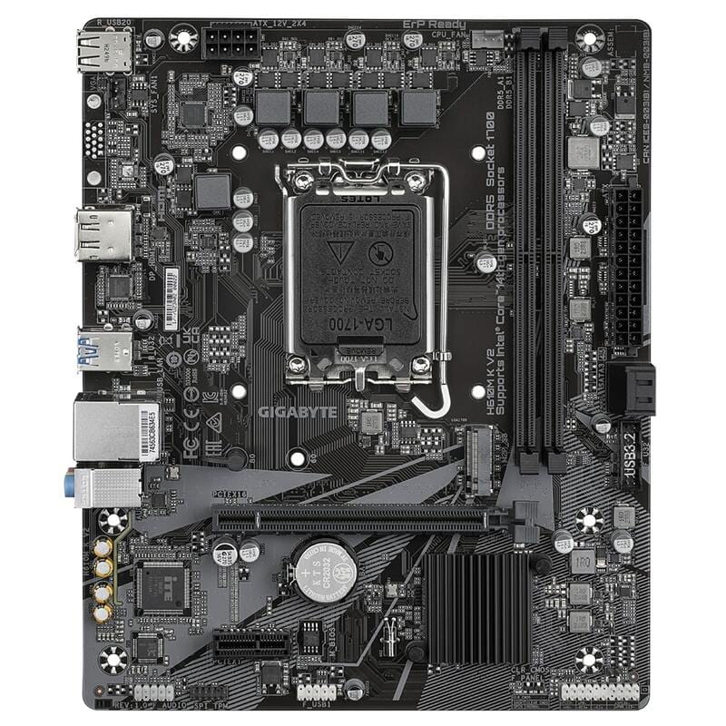 Материнська плата Gigabyte H610M K V2 Socket 1700