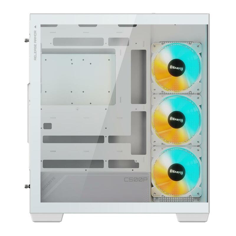 Корпус Gigabyte Aorus C500 Panoramic Stealth Tempered Glass Ice без БП (GB-C500PI ST)