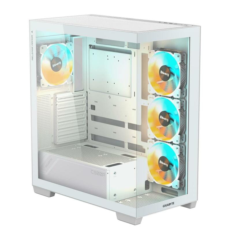 Корпус Gigabyte Aorus C500 Panoramic Stealth Tempered Glass Ice без БП (GB-C500PI ST)